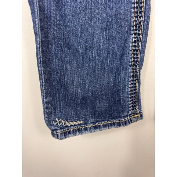 Rock Revival Moscow Straight Mens Jeans Size 31 Embellished Medium Wash - Picture 3 of 9